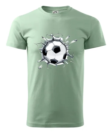 Futbalová lopta v triku