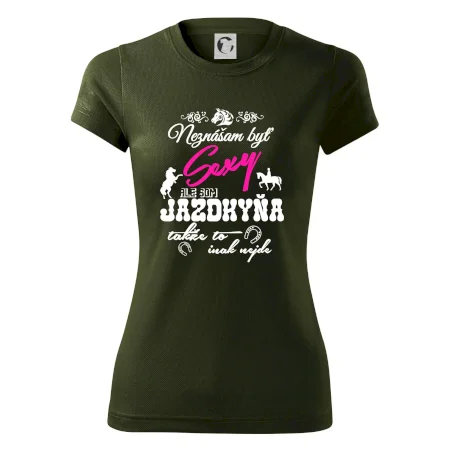Neznášam byť sexy - Jazdkyňa