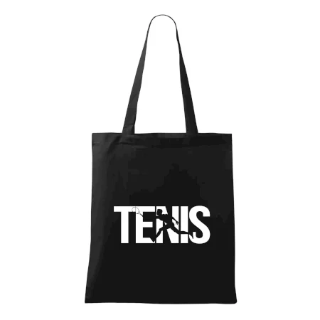 Tenis nápis silueta