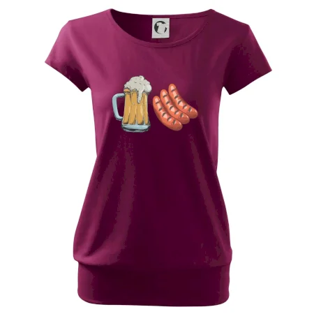 Pivo a klobása