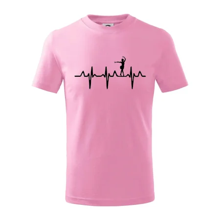 EKG tanečnice salsy