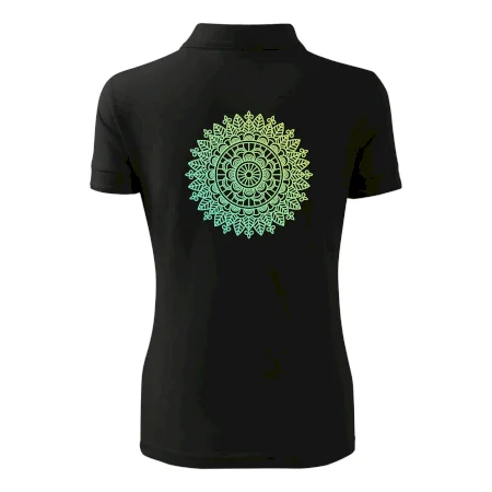 Mandala zelenožlutá