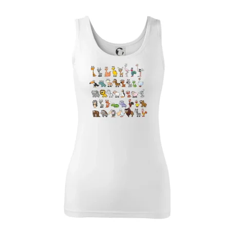 Tričko plné zvieratiek