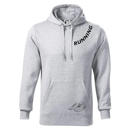 Running nápis šikmo