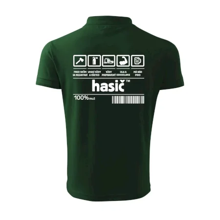 Čiarový kód - Hasič / hasička