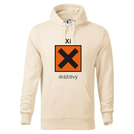 Xi Dráždivý - Výstražná tabuľka na tričku