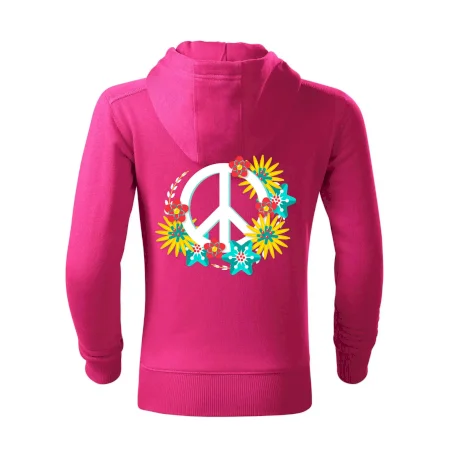 Peace symbol abstraktný