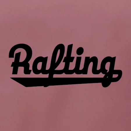 Rafting nápis