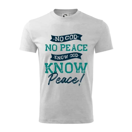 No God no peace, know God know peace