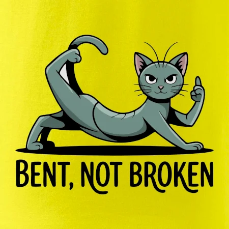 Bent, not broken zelená kočka