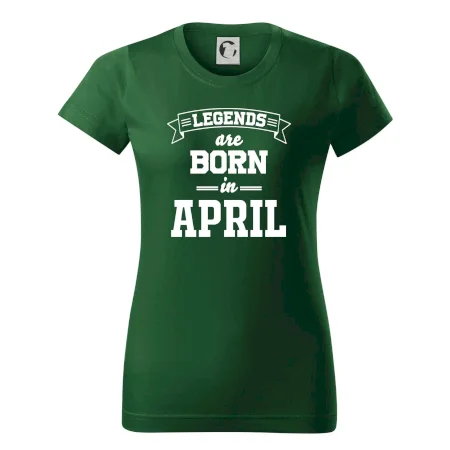 Legends are born in April