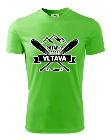 K vode - pádla hory (vlastný nápis)