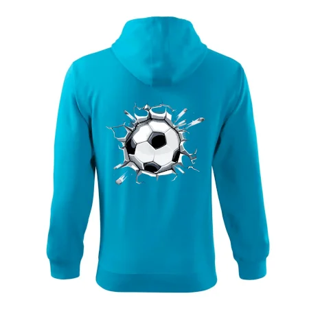 Futbalová lopta v triku