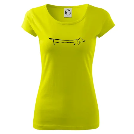 Jazvečík - kreslený