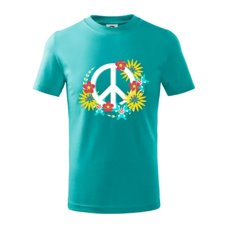Peace symbol abstraktný