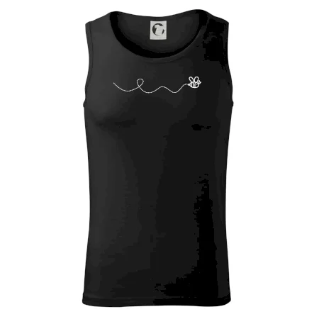 Dráha letu včely - vlnovka