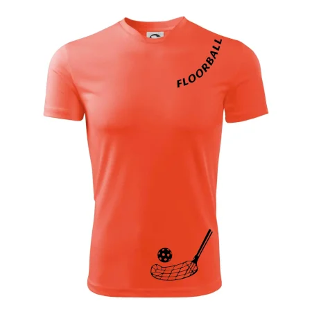 Floorball nápis šikmo