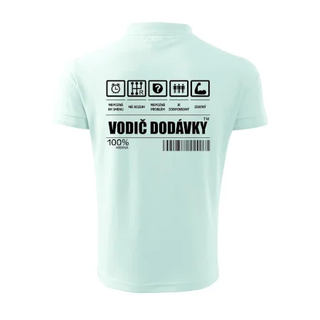 Čiarový kód - Vodič dodávky