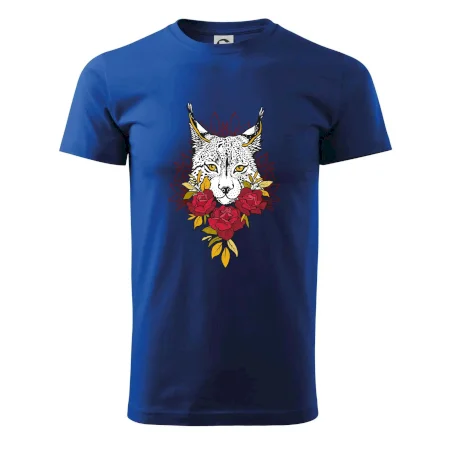 Rys s červenými ružami (Pecka design)
