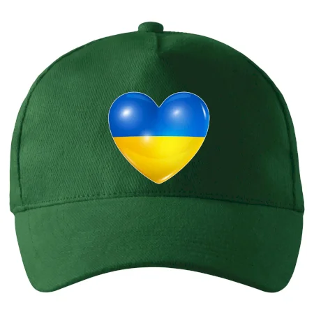 Ukrajina srdce vlajka