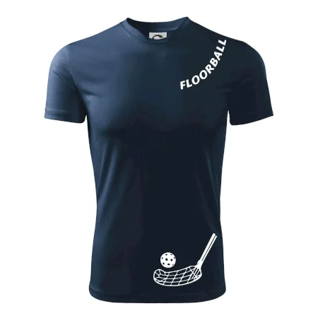 Floorball nápis šikmo