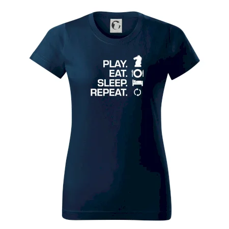 Eat sleep play - šach