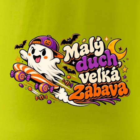 Malý duch veľká zábava na skateboarde