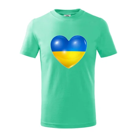 Ukrajina srdce vlajka