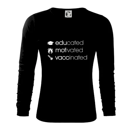 Educated motivated vaccinated