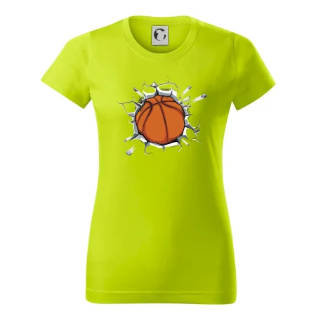 Basketbal lopta v triku