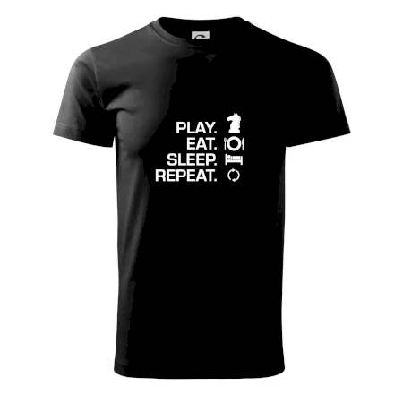 Eat sleep play - šach