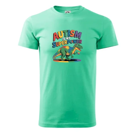 Stojící Rex Autism is my superpower