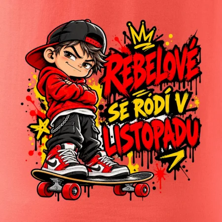 Novembroví rebeli sa rodia na skateboarde
