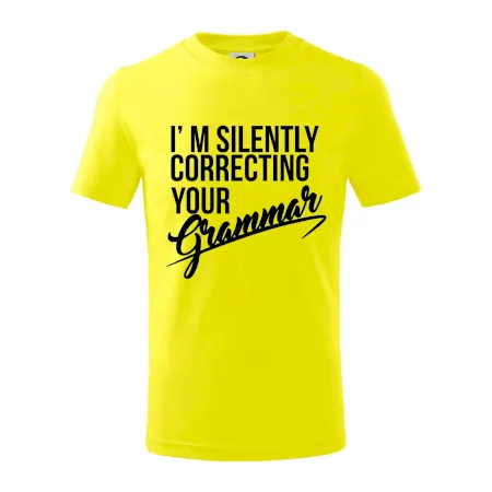 Correcting grammar