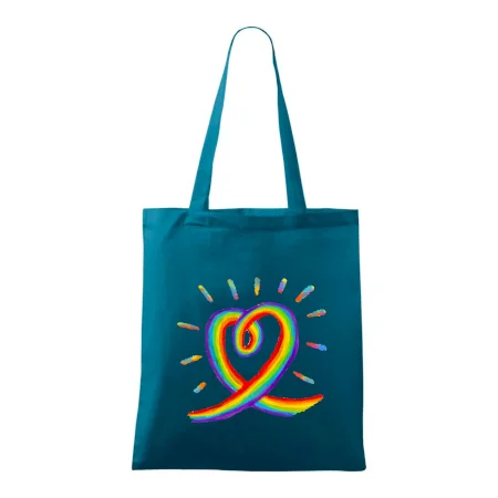 Srdce pride dúha kreslená