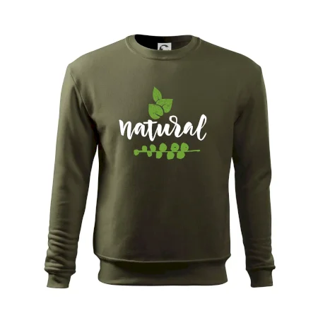 Natural - nápis v listoch