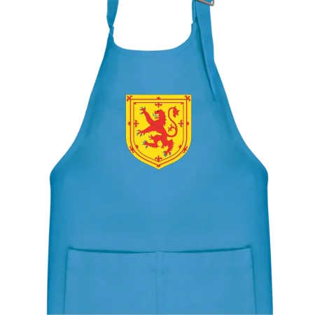 Škótsky lev na hrudi