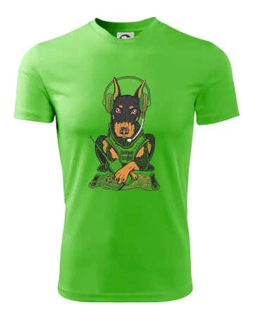 Bojový doberman (Pecka design)