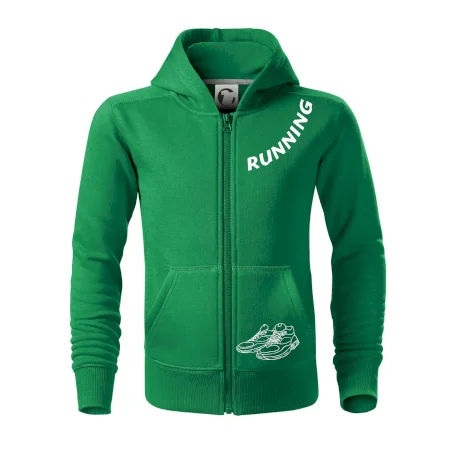 Running nápis šikmo