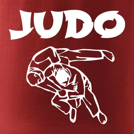 Judo nápis + postavy