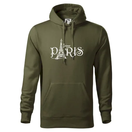 Paris nápis Eiffelovka rovný