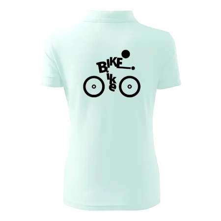 Bike nápis postava