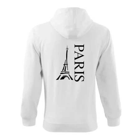 Paris nápis Eiffelovka na výšku