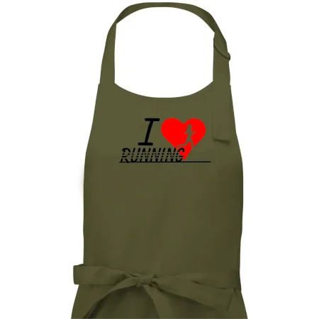 I love running dievča