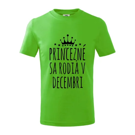 Princezné sa rodia v decembri