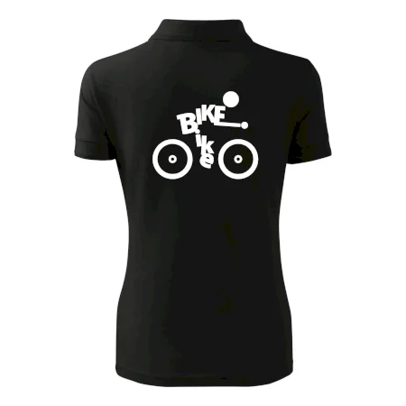 Bike nápis postava
