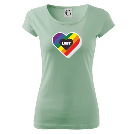 LGBT srdce dúhové