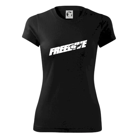 Freedive - nápis s potápačom