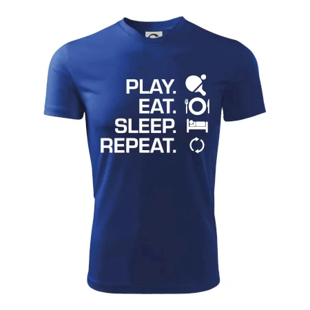 Stolný tenis - eat sleep