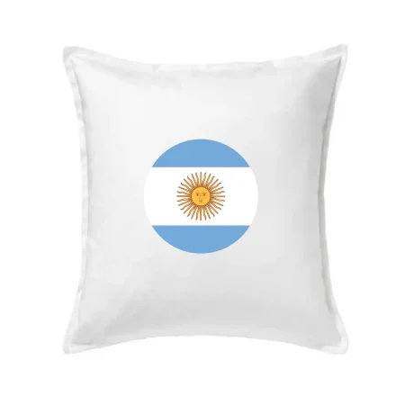 Argentína vlajka guľatá